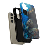 Grouper Reef Phone Case, Sunbeam Ledge Marine Art Tough Cover