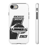 Boss 302 Mustang Car Phone Case | Vintage 1969 Muscle Car Design