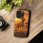 Rhodesian Ridgeback African Savanna Art Tough Phone Case