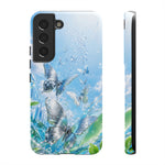 Copy of Silver Butterflies Tough Case | Blue Sky Water Droplets Phone Cover