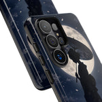 Geisha Parasol Moonlight Art Tough Phone Case