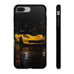 Aggressive Yellow C7 Z06 Tough Phone Case