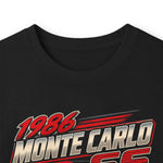 1986 Monte Carlo SS Car Graphic Long Sleeve Tee | Muscle Car Racing