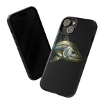 Snook Fishing Phone Case, Saltwater Portrait Black Cover, Gift