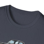 Black 1978 Chevy K10 Pickup T-Shirt | Classic Truck Illustration Tee