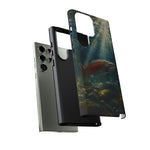 Salmon River Fishing Phone Case, Sunlit Current Cover