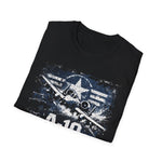 A-10 Thunderbolt II Grunge distressed Aviation Warthog T-Shirt for Pilots and Airplane Enthusiasts