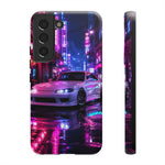 Silvia S15 Neon City JDM Car Phone Case | Tough Cover