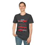 1966 Belvedere Convertible Car T-Shirt | Vintage Red Classic Automobile Tee