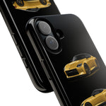 Gold Fairlady Z Classic Sports Car Tough Phone Case - 3 View