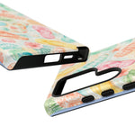 Watercolor Flip Flops pattern Tough Case | Beach Shells Phone Cover
