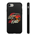 FJ40 Vintage Truck Illustration Phone Case | Tough Protective Cover