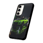 Camaro ZL1 Neon Green Muscle Car phone case | Tough Cover