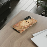 Persian Cat Floral Art Nouveau Tough Phone Case
