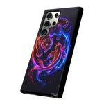 Neon Tiger and Koi Phone Case | Tough Case
