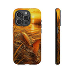 Redfish Fishing Phone Case Marsh Angler Tough Cover Gift