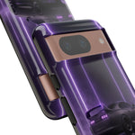 Matte Gray MK4 Supra Violet Neon Pillars Case