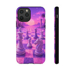 Pastel Chess Infinite Board Vaporwave Art Tough Phone Case
