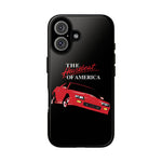 1991 Camaro Heartbeat Red Muscle Car Tough Phone Case Cover