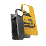 Yellow Supra Phone Case, MK4 90s JDM Legend Tough Protective Cover for Men
