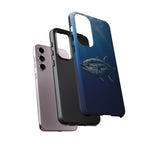 Yellowfin Tuna Phone Case, Deep Blue Water Tough Cover, Gift