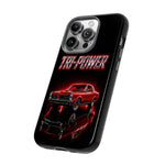Tri-Power Classic Muscle Car GTO phone case | Retro Automotive Graphic
