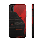 GNX Black Ember Red Tough Phone Case