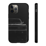 Black Charger RT Phone Case, 68 Classic Muscle Car Cover, Mens Gift