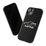 MR2 White Side Silhouette JDM Tough Phone Case Cover Gift