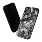 Manga Speed Lines Art Tough Phone Case