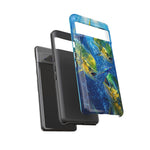 Mahi Mahi School Phone Case, Dorado Fish Frenzy Cover for Anglers