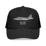 SU-25 Frogfoot Hat Russian Attack Aircraft Military Aviation Cap Adjustable