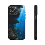 Grouper Reef Phone Case, Shadowed Ledge Light Tough Cover