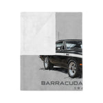1969 Barracuda Formula S car blanket | Classic Muscle Car illustration