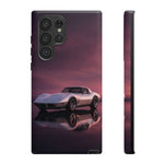 Soft White C3 Corvette Mauve Sky Phone Case