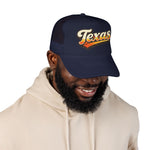 Texas Trucker Hat Vintage Retro Texas Sunset Foam Trucker Cap Western Cowboy Snapback Hat