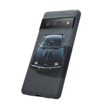 1969 Camaro SS Black Overhead Tough Phone Case Cover Gift Art