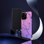 Chrome Thorn Vine Phone Case Vaporwave Tough Cover