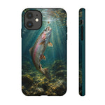 Rainbow Trout Take Phone Case Freshwater Fishing Gift for Anglers