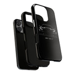 Black C7 ZR1 Phone Case for Chevy Sports Car Enthusiasts