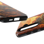 Land Cruiser FJ40 Classic 4x4 Red Rock Canyon Art Tough Phone Case