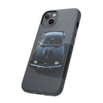 1969 Camaro SS Black Overhead Tough Phone Case Cover Gift Art