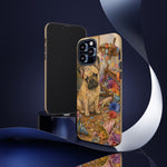 Guilty French Bulldog Phone Case, Confetti Watercolor Cover
