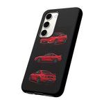 Red MR2 JDM Sports Car Phone Case Tough Multi View