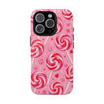 Candy Swirl Lollipop Art Tough Phone Case