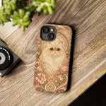 Persian Cat Floral Art Nouveau Tough Phone Case