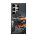 1966 GTO Orange Rainy City Tough Phone Case Cover Gift Art