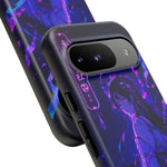 Neon Shrine Maiden phone case | Tough Case, anime vaporwave