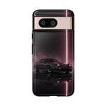 FC RX-7 Pink Neon Fog Column Tough Case
