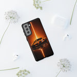 Z06 C8 Phone Case, Orange Racing Livery Studio Cover